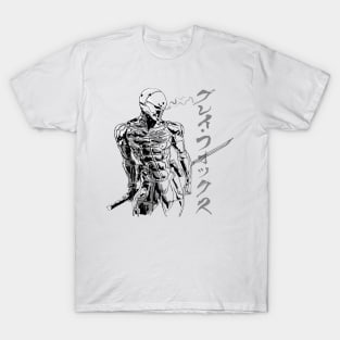 Gray Cyborg Jaeger 5.0 T-Shirt